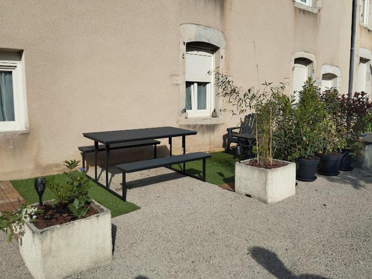 Maison De Village Appartement Rdc Avec Terrasse Gy Extérieur photo