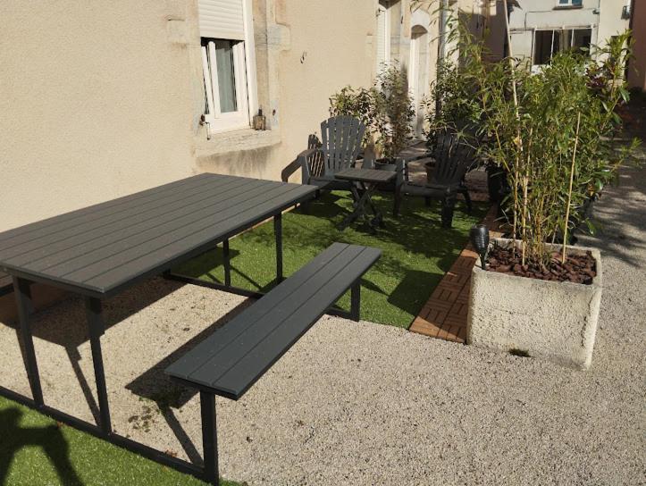 Maison De Village Appartement Rdc Avec Terrasse Gy Extérieur photo