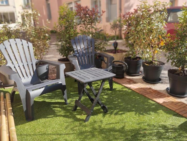 Maison De Village Appartement Rdc Avec Terrasse Gy Extérieur photo