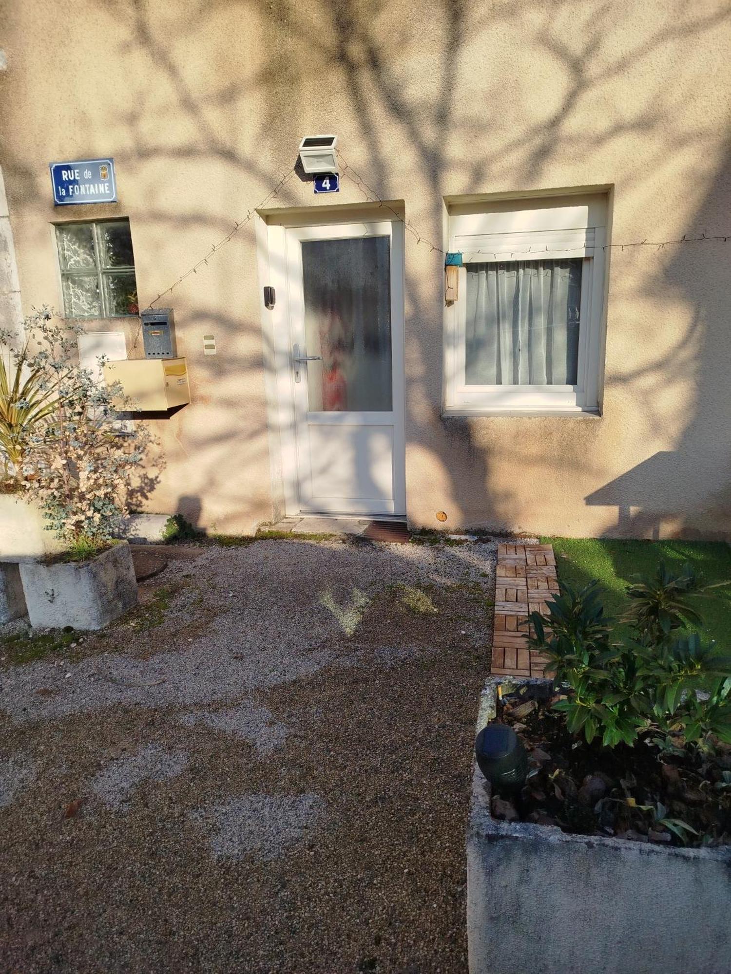 Maison De Village Appartement Rdc Avec Terrasse Gy Extérieur photo